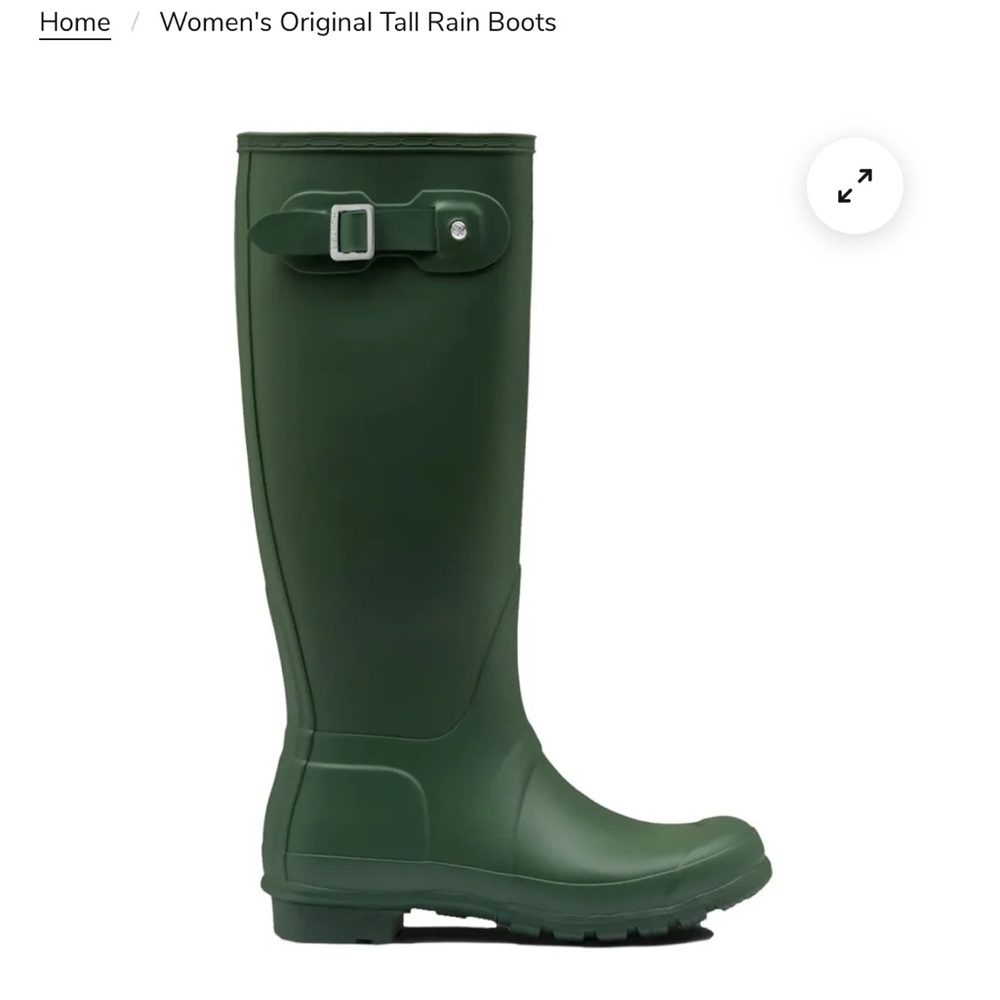 Olive Green Hunter Rainboots